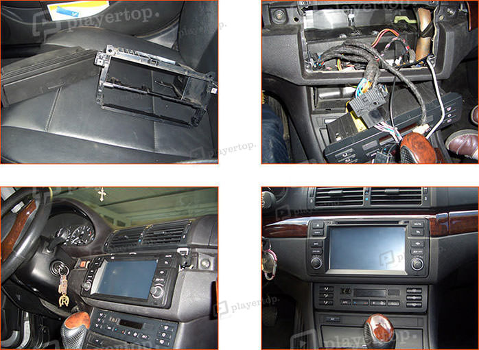 installation autoradio gps bmw e46 2002